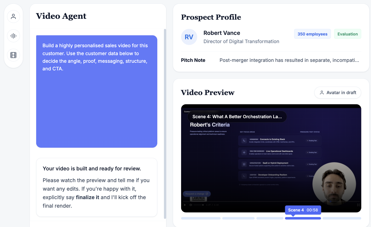 Salient app preview